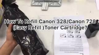 How to Refill Proffisy Premium for Canon 328 for Canon 728 (Easy Refill)Toner Cartridge?