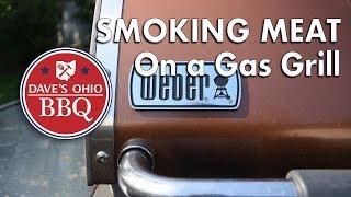 Smoking on gas grill - No Special Equipment