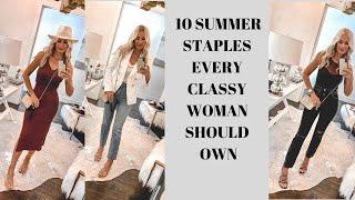 10 Summer Staples Every Classy Woman Needs | Fashion Over 40