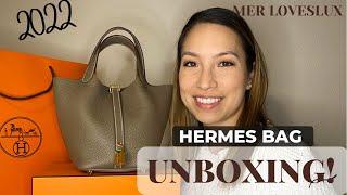 HERMES Picotin 18 BAG UNBOXING: First Hermes bag purchase and first impressions! Luxury handbag love