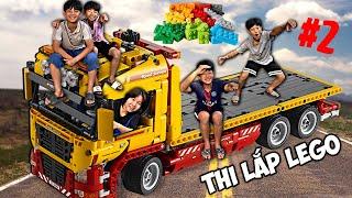 Thái Chuối Thử Thách Lắp LEGO Theo Mệnh Giá Tiền - Lego Nhiều Tiền Vs Lego Ít Tiền