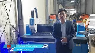 SENFENG laser cutting machine in vietnam