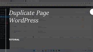 How to Duplicate a Page in WordPress