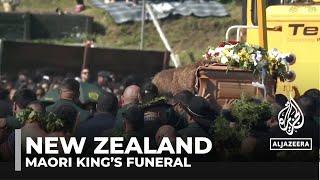 Maori King’s funeral: Mourners in New Zealand pay their respect