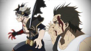 Asta and Yami vs Dante English dub Full Fight Captain Yami gives his sword to Asta