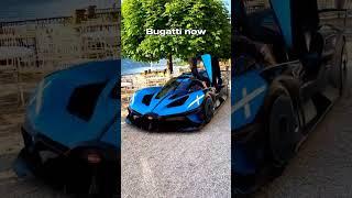 Bugatti now vs then #bugatti #divo #centodieci #mistral #new #old #vs #france #cars