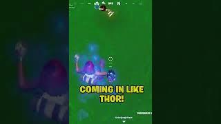 THUNDER PUMP LIKE THOR #shorts #fortnite #gaming