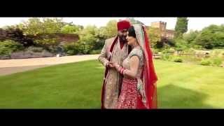 Pooja weds Sandeep Reception at Ditton Manor, Datchet, ChanaVideo121