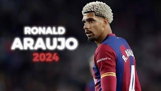 Ronald Araujo 2023/2024 - Defensive Skills, Tackles and Goals - HD