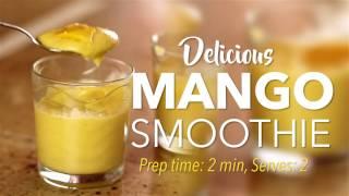 Mango Smoothie with Tuti Yogurt