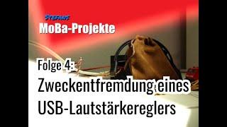 #4 Zweckentfremdung eines USB-Lautstärkereglers