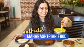 AUTHENTIC Maharashtrian Food in a Thane restaurant | Thane Food Vlog