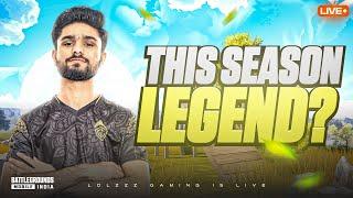 CLOSE TO LEGEND | RANK PUSH IN ULTIMATE ROYALE | BGMI LIVE