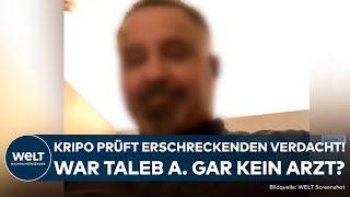 TODESFAHRT IN MAGDEBURG: Polizei prüft erschreckenden Verdacht! War Taleb A. gar kein Arzt?