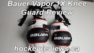 Bauer Vapor 1X Od1n Knee Guard & Hockey Goalie Garter Belt Review, The Best Goalie Knee Pads