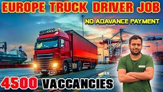 Europe truck driver 2024 - +36202690130 / 4500 vacancy's / Rainbow Vignesh / #europe