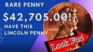 RARE Lincoln  penny  WORTH BIG MONEY coins worth money 2024