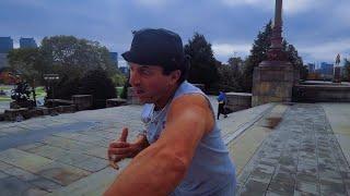 The Rocky Steps In Philadelphia.