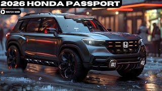 2026 Honda Passport First Look: What's New and Exciting?