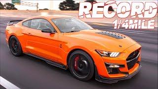 2020 Shelby GT500 Breaks 1/4 Mile Record! Best Ford Mustang Ever? (Only 2 Engine Mods!)