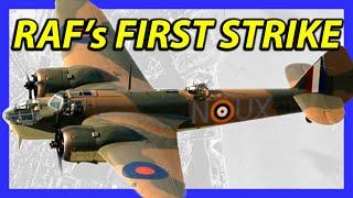 How did the RAF Attack Hitler's Shipyard? - RAF's First Strike