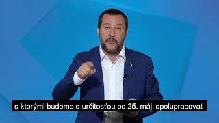 Matteo Salvini a strategické partnerstvo s hnutím SME RODINA - Boris Kollár