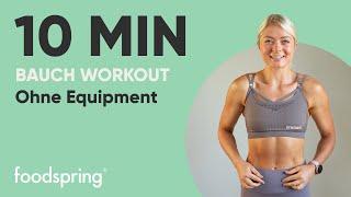 10min | BAUCH WORKOUT | mit growingannanas | foodspring®