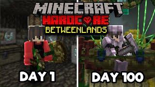 I Survived 100 Days in Hardcore  Minecraft in the BETWEENLANDS.. Here's What Happened..