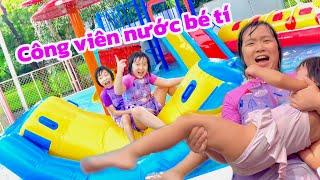 Bao trọn khu công viên nước Mini bé tẹo