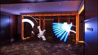 Transparent LED Display Case 1- Korea Hotel.