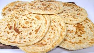 Paratha (How to make paratha an easy way)طرز تهیه پراته ورقی خوشمزه برای صبحانه