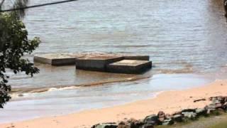 The incoming Tide* Part 2 Impact Hays Inlet & Redcliffe Beaches* Brisbane floods