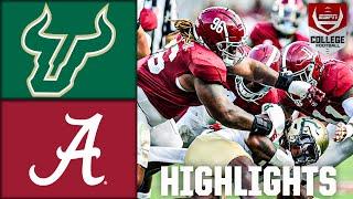 South Florida Bulls vs. Alabama Crimson Tide | Full Game Highlights | ESPN College Football