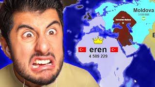 DÜNYAYI ELE GEÇİRDİM!! - EN ZOR .İO OYUNU (Territorial.io)