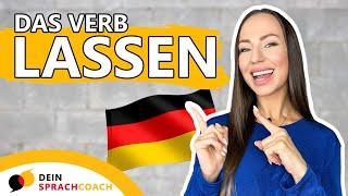 Lerne alle Bedeutungen vom Verb LASSEN (Satzbau | Grammatik | deutsche Zeiten | Redewendungen)