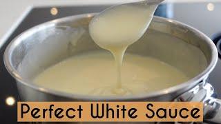 HOW TO MAKE THE PERFECT WHITE SAUCE | QUICK, EASY & LUMP FREE WHITE SAUCE | Kerry Whelpdale