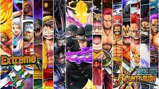 All EX Character Trailers in One Piece Bounty Rush (OPBR) | 1st - 4th Anniversary