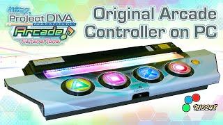 Hatsune Miku Project DIVA Arcade Future Tone Controller on PC