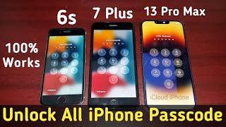 New Method, Unlock All Models iPhone Forget Passcode | Unlock iPhone Password Lock | Remove Passcode