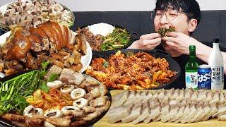 Various types of pork mukbang! Video Collection  Pork MUKBANG ASMR REALSOUND EATINGSHOW