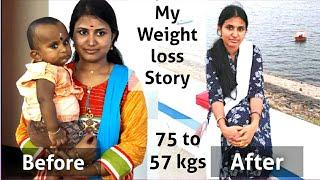 My Weight loss Story | No diet, No Exercise | How i lost my 18 Kgs | 75 to 57 Kgs | part - 1