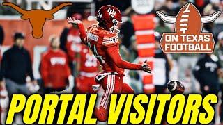 Updates on Transfer Portal Visits | Texas Longhorns Football | Clemson Tigers | Quinn Ewers | CFP