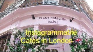 INSTAGRAMMABLE CAFES IN LONDON 2019 | PEGGY PORSCHEN CAKES | FEYA CAFE | EL&N | CAFES LONDON