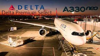  New York JFK - Paris CDG  Delta A330neo PREMIUM [FULL FLIGHT REPORT]