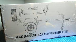 Unboxing the RC4WD Bivouac 1/10 M.O.A.B Camping Trailer w/Tent + Quick Overview