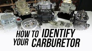 How To Identify Your Holley & Demon Carburetor