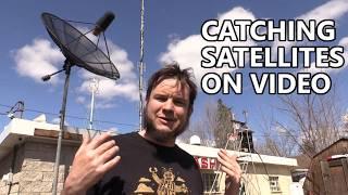 Videos Of Satellites In Space Made With DIY Radio Telescope