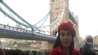 Cùng  Diễn giả, BTV MC, diễn viên Trúc Thy CEO Ngôi Nhà Tuổi Thơ Thăm Cầu Tháp London Tower Bridge