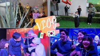 Reencuentro de Haru con su abuelito + Posada familiar + Terminamos de poner el árbol | Vlog