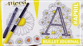 Bullet Journal Setup | April 2019  Gänseblümchen  mirisplace